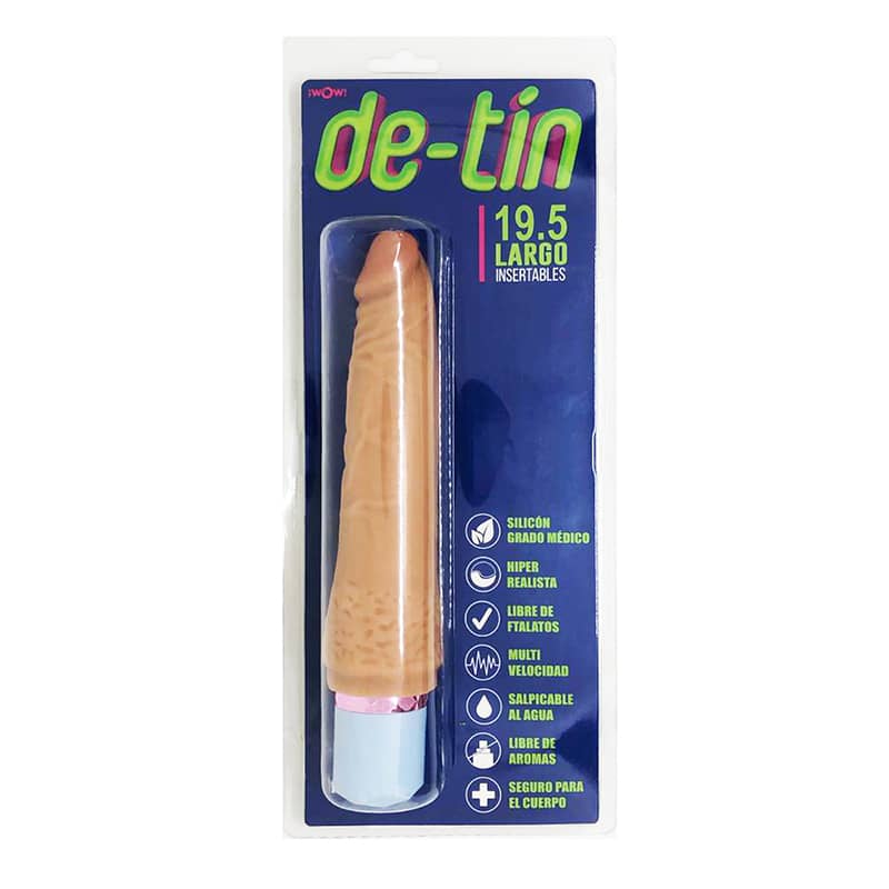 VIBRADOR REALISTA ER DE TIN